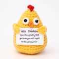 Little Chicken H Card