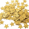 Glittering gold star-shaped confetti for party and wedding table decorations - Glitter Gold Star