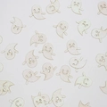Sparkling white ghost sequins for Halloween party table decor and craft supplies - Multicolor Ghost