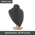 Large Size; Black Cloth
