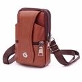 Three-layer Yellow-brown Hooks + Shoulder Strap