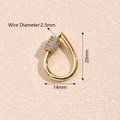 Platin / 19*14*17 Mm