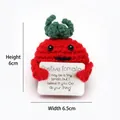 Tomato Cartoon Thin Font P Card