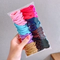 Colorful high-elastic hair ties set in assorted candy colors for women and girls - 8# Mixed Colors