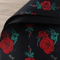 20 Roses Fantaisie Noires ; 56*55cm
