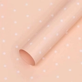Paquet De 20 Feuilles De Petits Pois Crème Champagne ; (56 X 56 Cm) ± 5 %