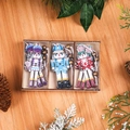 Dettaglio di soldati schiaccianoci in legno in una confezione regalo per decoro di Natale - Stile A Confezione da 9