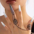 Gun Black Single Finger