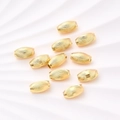Cuentas Espaciadoras Rayadas (doradas) | 10 Piezas/paquete / 7~75 X 4 Mm (apertura: 18 Mm)