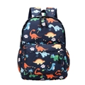 Sac à dos enfant bleu marine avec imprimé dinosaure coloré pour la maternelle - Bleu foncé