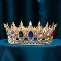 Golden-bottomed Colorful Rhinestones