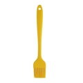 Single piece yellow silicone oil brush for BBQ and baking with hanging hole design - Self-adhesive Bag Packaging / Yellow
