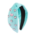 White Diamond-encrusted Heart Accessories