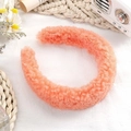 Plush Headband Orange