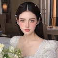 Pearl Clip-on Earrings (upper Clip + Lower Stud)