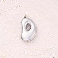 D (steel Color)/single Pendant|5 Pcs/package / 25.5x14mm (aperture:2.8mm)