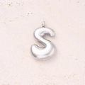 S (steel Color)/single Pendant|5 Pcs/package / 25x17mm (aperture:2.8mm)