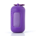Asciugamano rinfrescante viola in microfibra con custodia in silicone e moschettone in metallo - 40*40cm / Lilla
