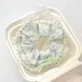 Dentelle Petites Fleurs Vertes.
