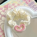 Bandeau À Cheveux En Forme D'intestin En Forme De Cœur Rose