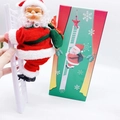 Père Noël À Échelle Simple Blanche