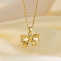 Collier Nœud Doré / Or 18 carats