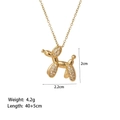 Collier Chien Ballon 8174 En Or