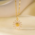 Collier Tournesol 8082 Or
