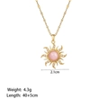 8169 Collier Tournesol Or