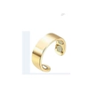 Adjustable golden magnetic therapy ring for women and men featuring dual built-in magnets - Gold