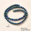 Blue Gold Peacock String|1 Strand/package / 6mm (aperture: 1mm)