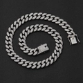 Chaîne Cubaine En Argent 60 Cm