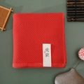 Red Cotton Honeycomb|33*33
