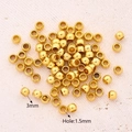 Lichtgouden Losse Ronde Kralen (goud) | 200 Stuks/verpakking / 3 Mm
