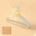 30 Cm - Beige (per Bambini) | Appendiabiti Con Perle