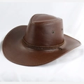 Dark Reddish Brown Leather