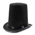 Altura 20-sombrero Negro Circunferencia 61cm / Elija El Tamaño Según Sea Necesario