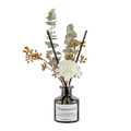 50ml Reed Diffuser Set with Dried Flowers and Rattan Sticks for Five-Star Hotel Aroma - English Pear & Freesia
