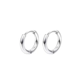 Stahlfarbe (1 Paar) / 2.0*10mm