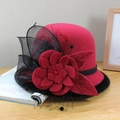 Covered Lotus-wine Red / Adjustable