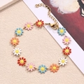 Bracelet Tournesol Multicolore (or) | 1 Brin/paquet / 135 X 10 Mm (longueur : 180 + 50 Mm)