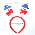 Blue Snowman Headband
