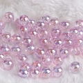 Transparent Light Purple AB / 6mm Diameter Approximately 2mm Aperture 100 Pieces/pack
