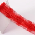 Elegant red heart-shaped tassel string curtain for door and wall decoration - 1m Width * 2m Height / Red