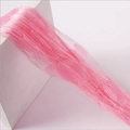 Pink heart-shaped string curtain with delicate mesh fringe for door decoration - 1m Width * 2m Height / Pink
