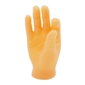 Miniature realistic skin tone finger puppet hand made of soft silicone material - OK Sign