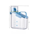 Petit 1500 Ml [bleu Ciel] + Tasse À Mesurer Épaisse [résistante À L'humidité Et Aux Insectes]