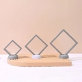 Gris; 7*7*2 Cm Excluyendo La Base