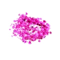 7.5m Rose Pink Star Tinsel Garland with metallic finish for Christmas decoration - 5 Meters / Pink