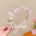 Little Pink Flower Fairy Hairband